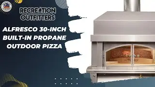 Alfresco 30-Inch Built-In Propane Outdoor Pizza Oven Plus - AXE-PZA-BI-LP