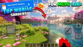 Top 6 BEST Realistic Shaders For MCPE 🔥 | Bedrock 1.26+ (Render Dragon Support)