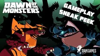 Dawn of the Monsters - Kaiju Conline Pre-Alpha Gameplay sneak peek