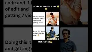 1 Hour Coding + Edit = 42K Views?! 😂 #FollowTrend Gone Viral! . #memes #funny #trending #viralshort