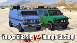 GTA 5 ONLINE - YOUGA CLASSIC 4x4 VS RUMPO CUSTOM (WHICH IS BEST?)