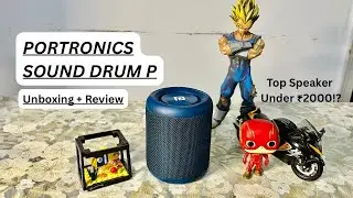 Portronics Sound Drum P | Full Review + Sound Test | Best Speaker for ₹2000? #bluetoothspeaker