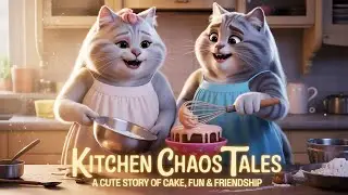 Kitchen Chaos Tales | Cute Anthro Cats Baking Adventure | 料理の大混乱 | 厨房奇遇记 #cat #animation #cake