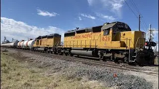 UP SD40N duo lead long oil transfer!