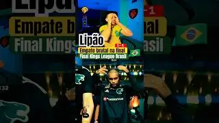 😱 Empate com estilo! GOLA&Ccedil;O de Lip&atilde;o na final 🐾🔥 1-1 FURIA FC vs Dendele FC 🇧🇷