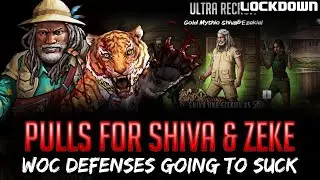 TWD RTS: Pulls for Shiva & Ezekiel! WOC Defenses Going to Suck! The Walking Dead: Road to Survival