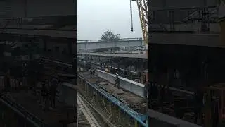 #railway#fob#girder#lounching
