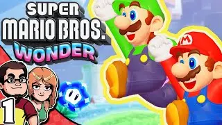 WOWIE ZOWIE | Давайте поиграем в Super Mario Wonder, часть 1 (многопользовательский кооператив)