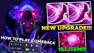 How to Play Spectre in 7.40 Farming Lane to Much Feeding Comeback with 1st ITEM Phylactery - Dota 2