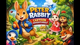 Rabbit Cartoon Adventures &ndash; A Fun and Magical Story for Kids 🐰