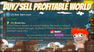 INSANE PROFIT 2x Resell (BUY & SELL PROFITABLE WORLD) 5BGLS BUDGET | GrowTopia | Road To 200BGLS #2