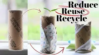 5 WAYS TO REUSE TOILET ROLLS | Toilet Roll DIYs