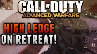 Advanced Warfare Glitches - Insane Secret High Ledge Barrier on Retreat! 