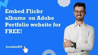 How to embed Flickr albums (multiple albums) on Adobe Portfolio for FREE? #embed #free #flickr#adobe