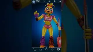 FNAFEDIT Glamrock - Toy Chica, Mangle, Puppet and Ballora #fnafar #FNAFEDIT