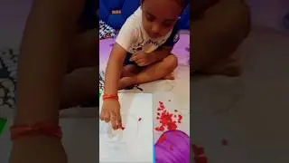 Tear and Paste Activity for Kids/Apple/craft/Activities for Kids/paper Tearing Activity #shorts