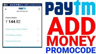 Paytm Add Money Promo code 2018 | Paytm promocode today october (Proof)