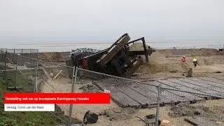 Heistelling valt om op bouwplaats Korringaweg Yerseke