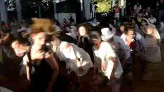 Thriller Flashmob Zombie Walk Brisbane 2013