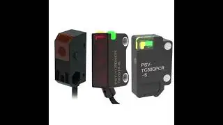 IP65 Sensing distance 30mm 12/24VDC PNP NO Red light Optical Photoelectric Sensor #automation