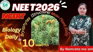 Bryophytes || Main plant body || Gametophytes || Rhizoids, Scals & Thallus structure | #nsbioworld