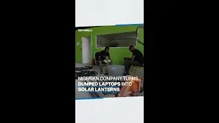 Nigerian company turns e-waste into solar power