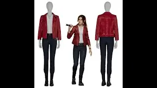 Resident Evil Infinite Darkness Claire Redfield Cosplay Costume Hallowcos