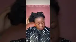 Fluffy Twistout. How to style your Natural hair. #4chaircare #4chairstyles