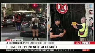 🔴 LA CIUDAD DE BUENOS AIRES RECUPERÓ UN EDIFICIO HISTÓRICO QUE PERTENECE AL CONICET