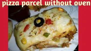 #pizzaparcel#youtube  pizza parcel || pizza bread roll without oven @Cooklikestar