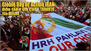 Global Day of Action for Iran &ndash; Toronto North York | One-Take Raw FootageFeb 14 2026