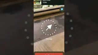 &ldquo;AR navigation in a store🛒 👉 Follow @gadgetsmind for more! Buy cool gadgets in my store🛍 LINK I