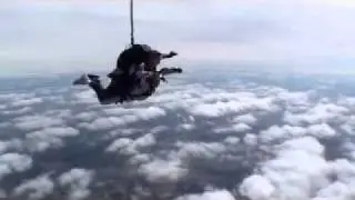 Marlene Seargent goes tandem skydiving at Skydive KY