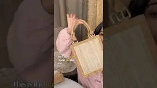 Bags made with banana fibre and natural materials! #zerowaste