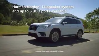 The 2019 Subaru Ascent - The brand new, three-row, family-sized SUV