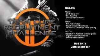 Team Cure | RECRUITMENT CHALLENGE | With your host, Cure PB