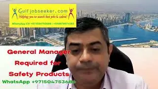 General Manager 25000 Salary #vacancy #recruitment #dubai #gulfjobseeker #arabianjobseeker