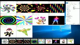 16x32  pixel 4 part 3D gate effects for T1000 part 1