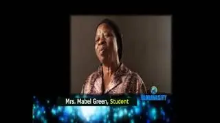 Globavasity- Mrs Mabel Green testifies on the impact Globavasity has made on her.