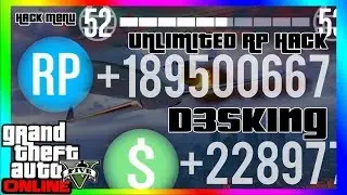 Grand Theft Auto V UNLIMITED RP HACK | SAFE AND FAST RP | D3SK1NG Mod Menu | UNDETECTED