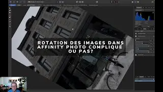 Rotation des images dans Affinity photo compliquée ou pas?