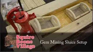Gem Mining Sluice: Assembling Your Sluice
