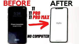 Как сбросить настройки iPhone 11/11 Pro/11 Pro Max до заводских без пароля | Сброс настроек iPhon...