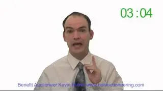 Charity Auction Idea 90: Shut Down Your Silent Auction Before You Start Your Live Auction
