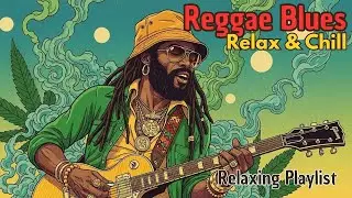 🔴 Live Night Reggae R&B Blues | Calm Music for Relaxing Night