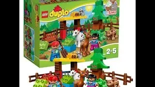 Lego Duplo 10582 Лесные животные/Hollow Forest animals