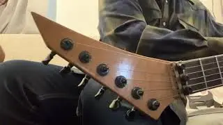 Dan Ransom Gibson Corvus COPY Guitar Kahler Spyder Vibrato & Locking Nut Bartolini Pickups Bizarre