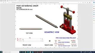 PART-04, TURNING SHAFT