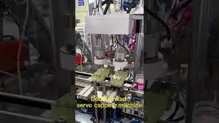 Automatic Double Head Servo Capping Machine ,Servo Capper ,Capping Packaging Machine for Bottle
