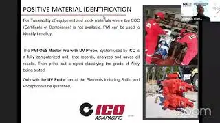ICO AsiaPacific Group Presentation at the Virtual NDE 2020
